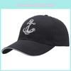 Casual Water Anchor Embroidered Baseball Cap With Adjustable Strap For All Seasons