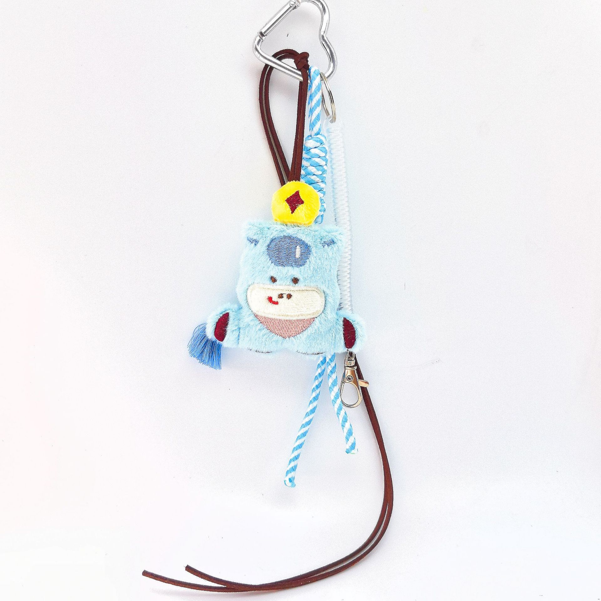 

Horse Pendant, Plush Pony Doll, Money Gift Immediately, Car Keychain, Toy Pendant Gift. небесно-голубой