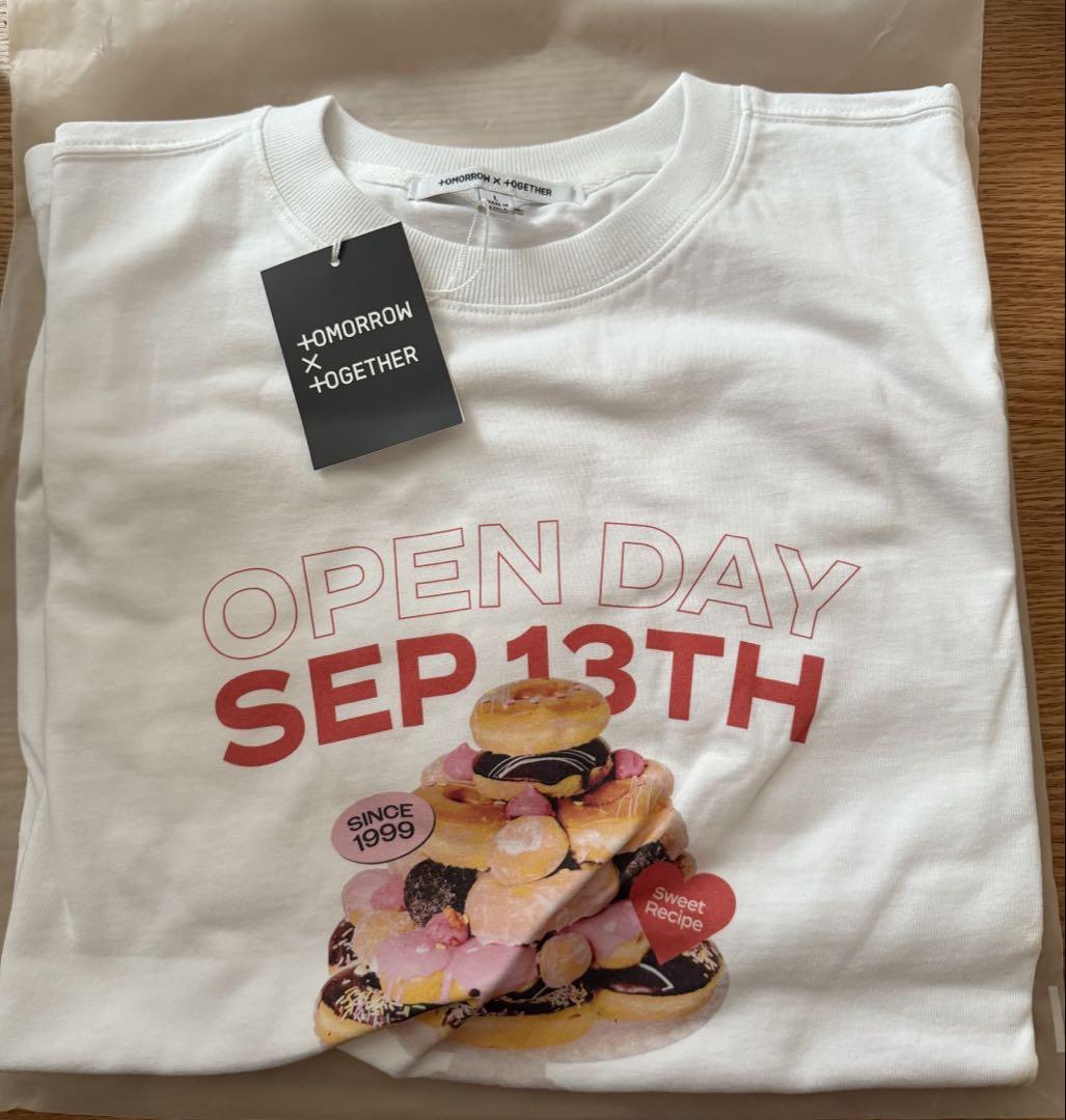 

[Б/У] футболка на день рождения txt yeonjun, размер L