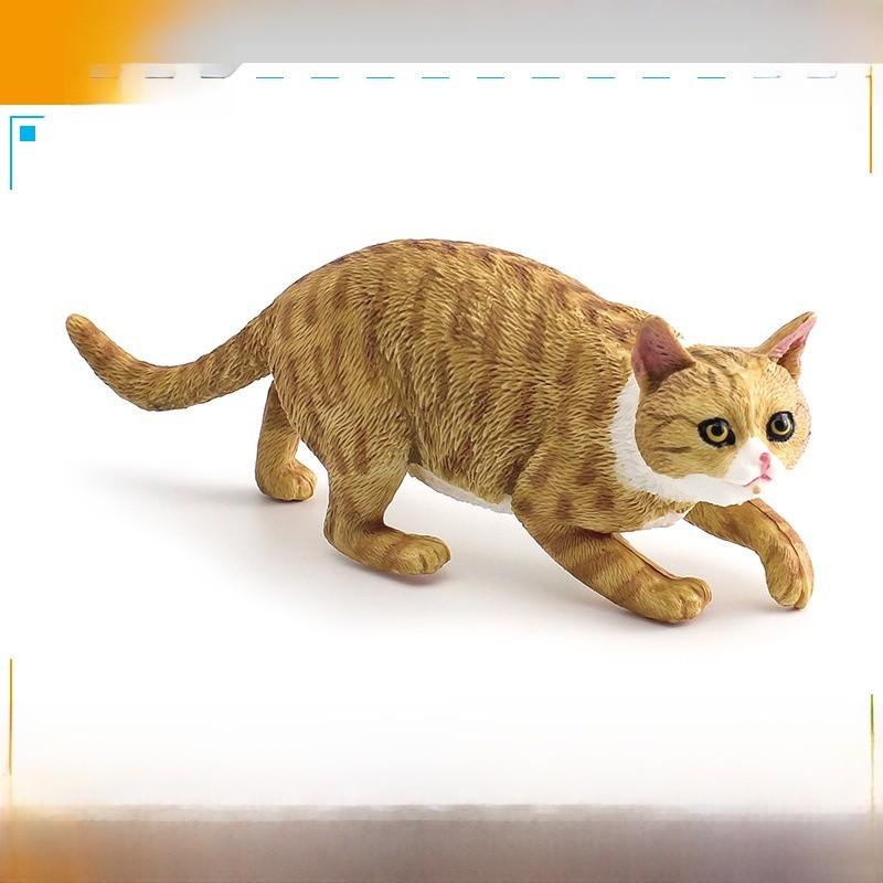 Pet Cat Animal Replica Pvc Model For Kids Gift And Collection