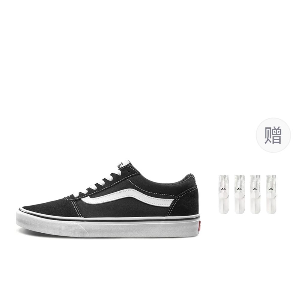 Ward Vans Suede Canvas 'Black White' VN0A36EMC4R