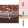 Cartoon Modern Dragon Dagger Brooch Vibrant Alloy Pin Dynamic Decorative Wear Everyone For