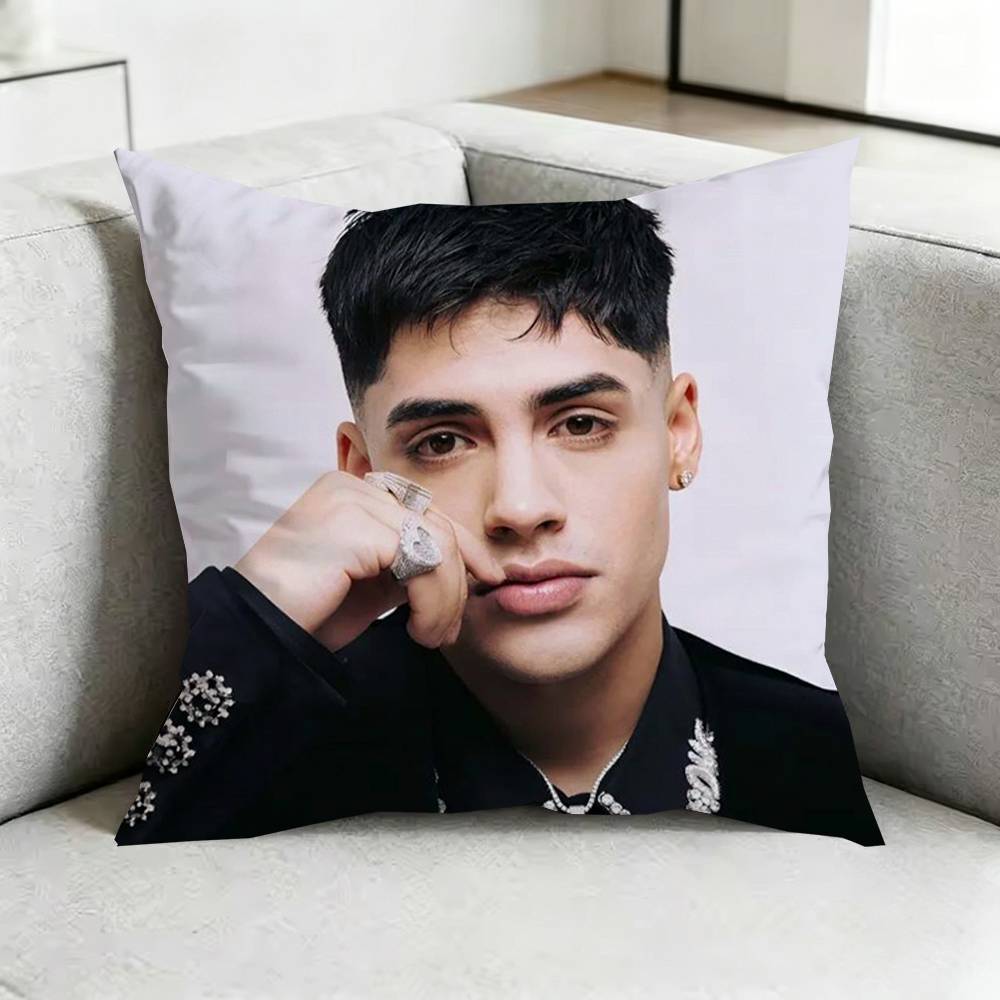 CrisS MJ RReggaeton Square DoubleSided printed Pillow Case Bedroom Bedside Pillow Sofa Cushion Cover Gift