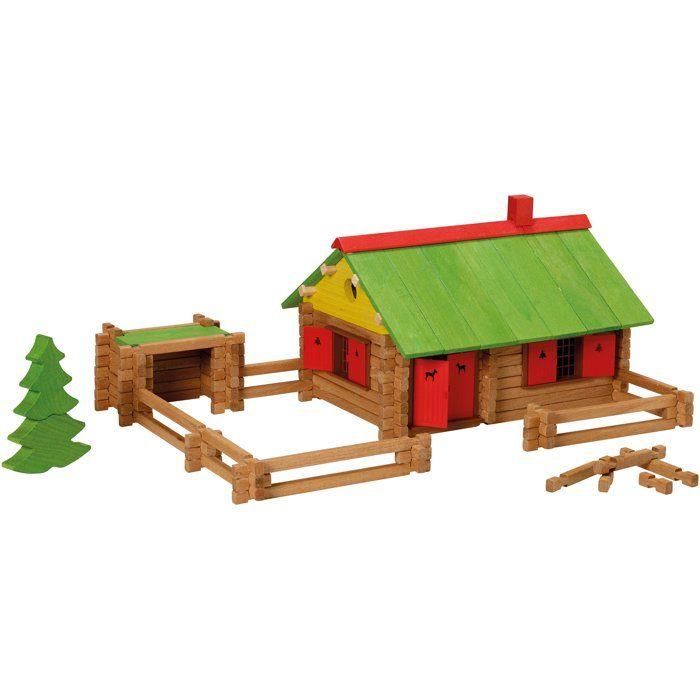 JEUJURA - Construction en bois - Mon chalet en bois - 225 pièces - Dès 5 ans