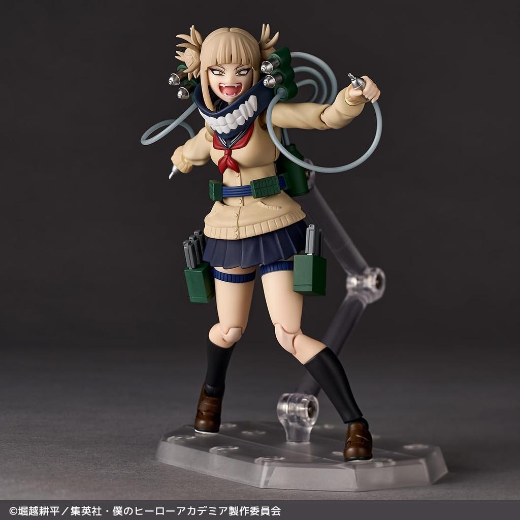 Kaiyodo Revoltech My Hero Academia Toga Approximately 130mm Painted and POM Action NR072 Himiko, Tall, Non-scale, PVC, ABS, Figure,