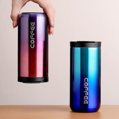 350ml/500ml Dubbelwandige Roestvrij Staal 304 Koffiemok Lekvrije Thermosbeker Reis Thermische Beker Thermosbeker Waterfles Voor Cadeaus