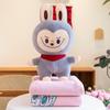 Cartoon Plush Toy & Air Conditioning Blanket - Cute Labbub 2-in-1 Pillow