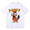 Funny F-Caw-F Chicken Shirts, Sunset Vintage FCAWF Chicken T-Shirt, Sweatshirt, Hoodie Black Bird Shirt, Chicken Meme Shirt