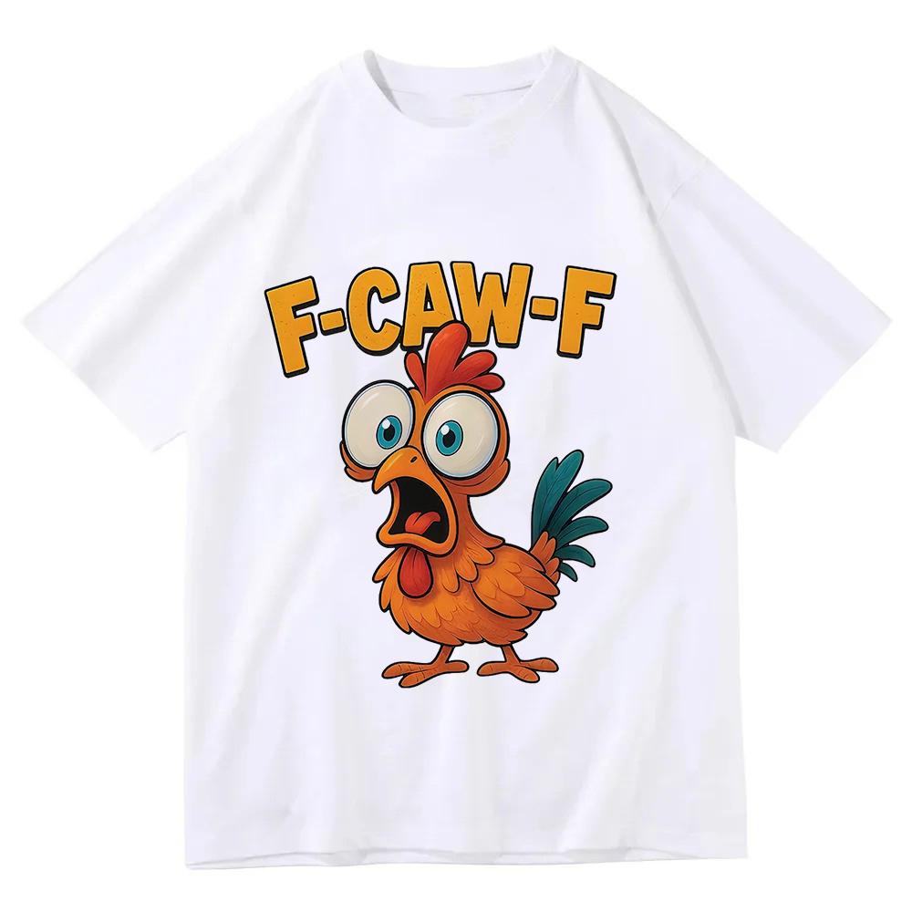 Funny F-Caw-F Chicken Shirts, Sunset Vintage FCAWF Chicken T-Shirt, Sweatshirt, Hoodie Black Bird Shirt, Chicken Meme Shirt