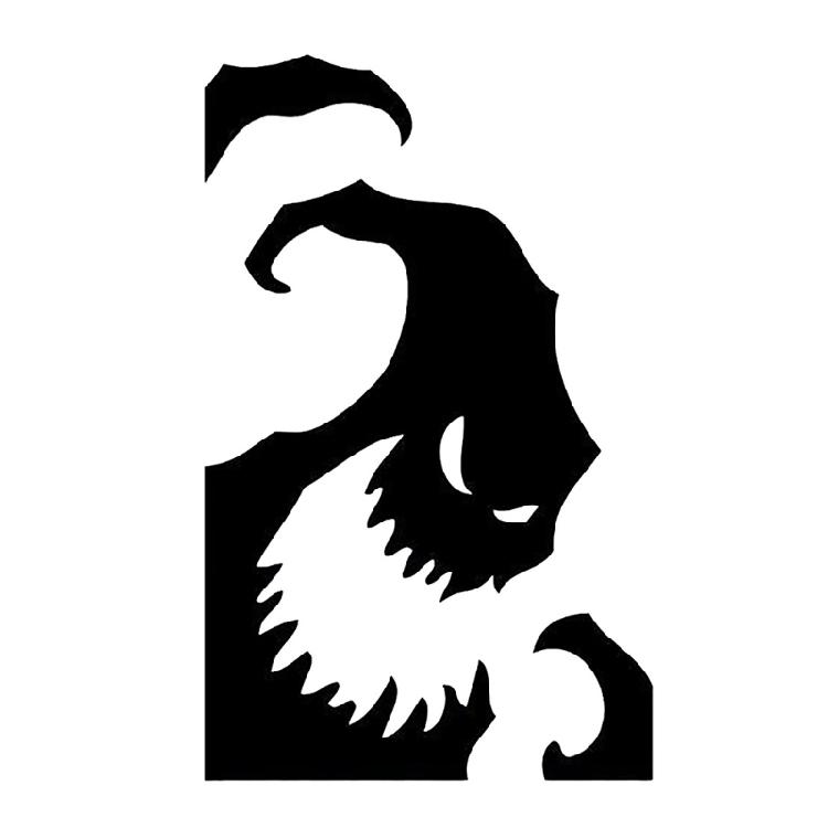 Einzigartige Fenstersticker Statische Elektrizität Schwarze Halloween Dekorationen Aufkleber