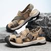Summer Sandals Men's 2025 New Fashion Trend Versatile Men's Beach Shoes Soft Sole Outdoor Leisure Sports Wear-resistant