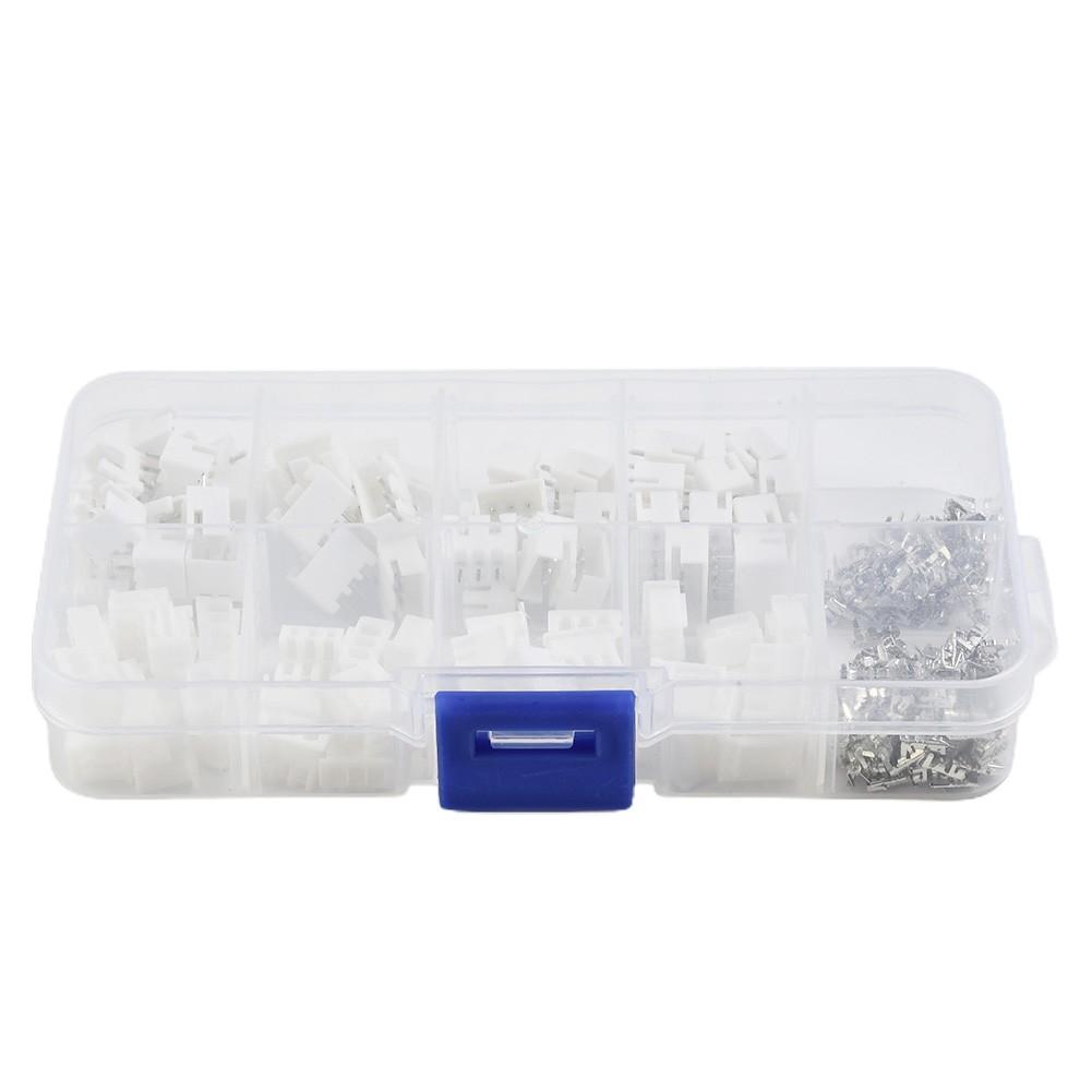 230 Pieces XH2.54 2.54mm Spacing Terminal Kit/Housing/Pin Connector for JST Connector