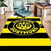1 Stück Fußballteam-Design Teppich - Rutschfest, Weich & Gemütlich Fußmatte für Wohnzimmer, Schlafzimmer, Büro - Dekoteppich für Innen/Außen