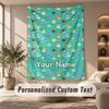 Tapestry Custom Name Text, Wall Hanging Tapestry Home Room DecorAnimal Crossing
