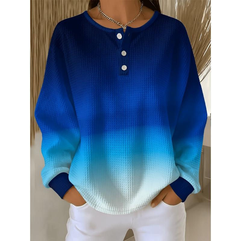 Women's Sweatshirts with Increasingly Warm-tone Prints