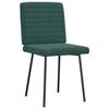 VidaXL Chaises à manger lot de 6 vert foncé velours 3315528