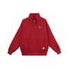 Year Of The Horse Limited Edition Cny New Year Loose Half-Zip Stand Collar Long Sleeve Fleece Top Men Tops IQ3708-613