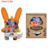 Fuggler Monstres aux Dents Moches Peluches Fuggler Bébé Dessin Animé Yeux Écarquillés Bizarre Lapin Peluche Kawaii Multicolore Poupée Peluche 8-9CM