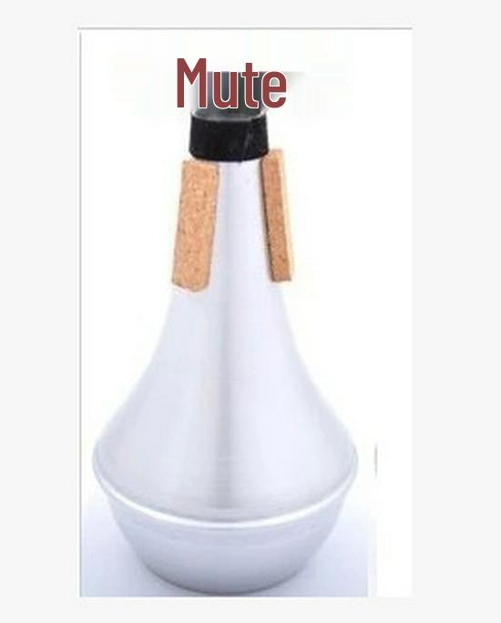 Aluminum Practice Mute for Brass Instruments - Silent Silencer Accessory