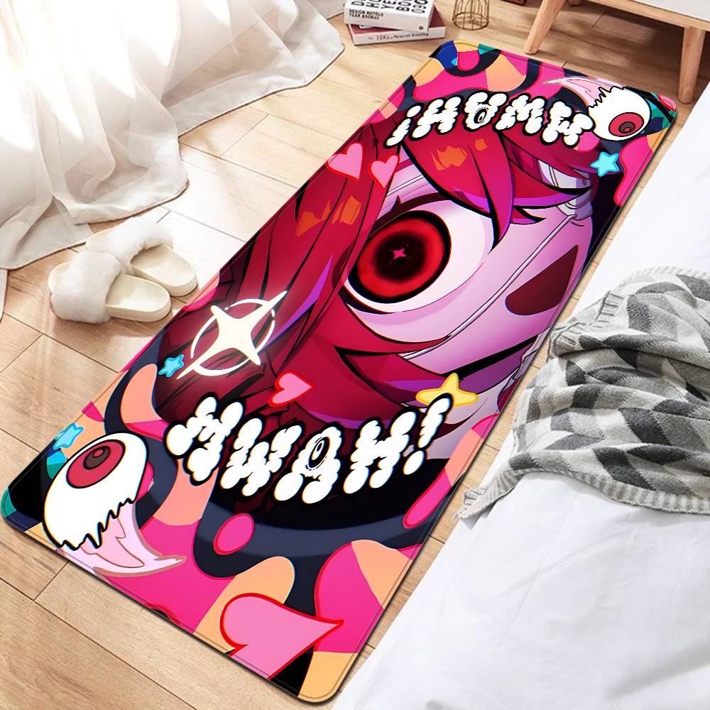 Vocaloid K-Kasane T-Teto Floor Mat INS Style Soft Bedroom Floor House Laundry Room Mat Anti-skid Household Carpets