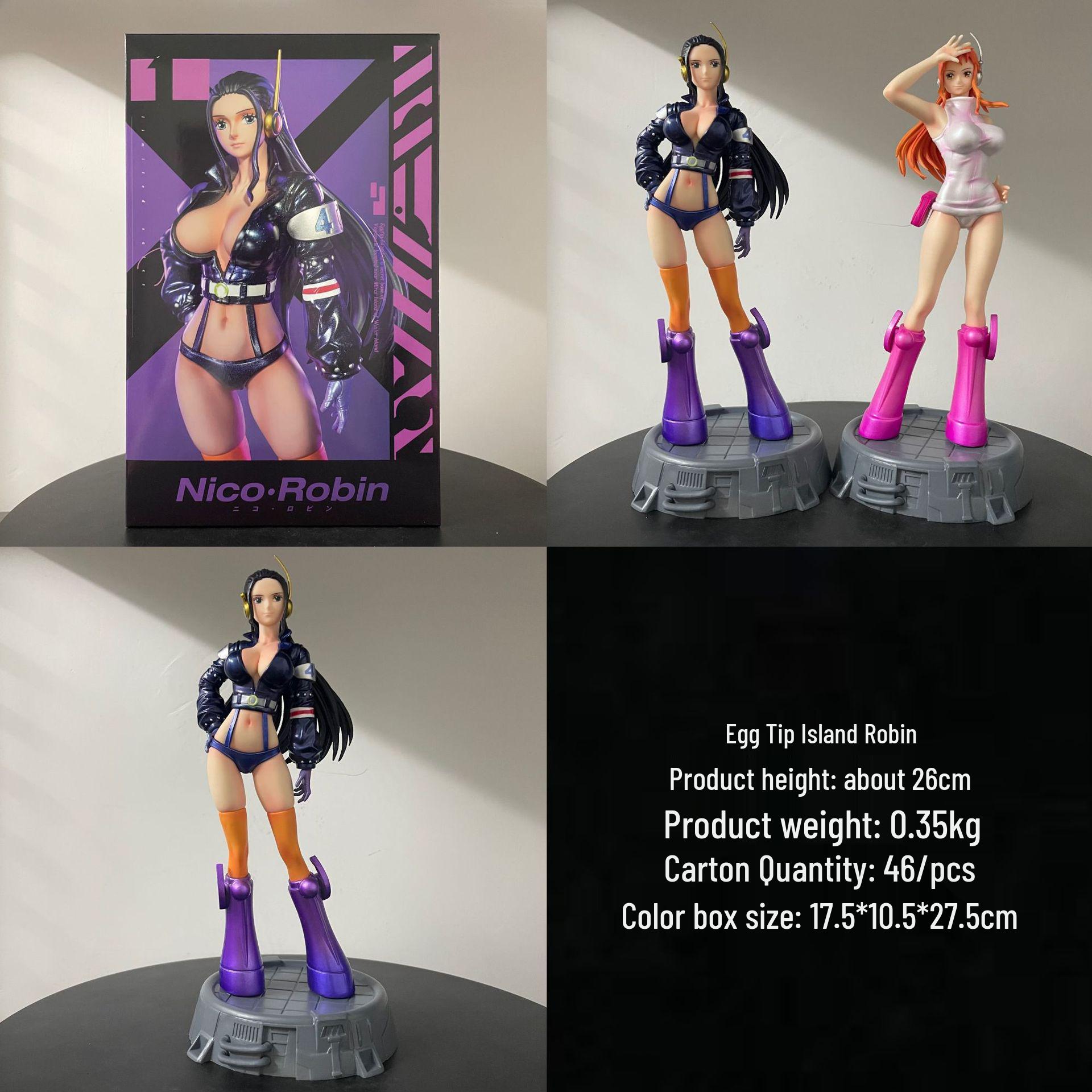 

One Piece Nami & Robin Hand-Painted Anime Figurine - Beautiful GK Model Ornament Gift
