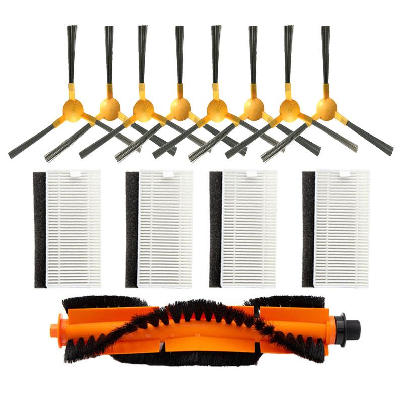 For ABIR K30 K20 X9 Liectroux LILIN X6 Robot Vacuum Cleaner Parts Main Roller Side Brush HEPA Filter Mop Cloth Rags Dust Bags