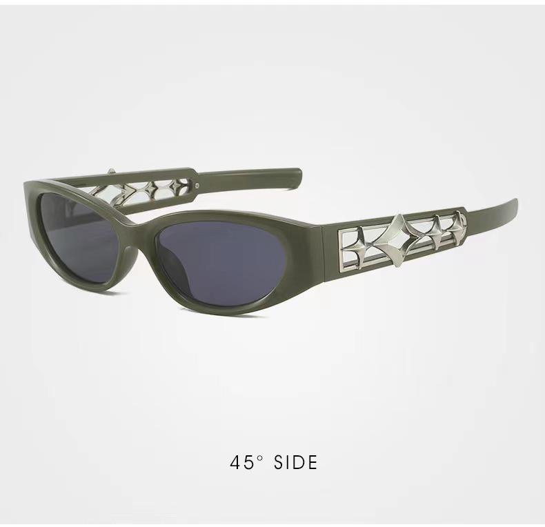 New Style Woman Sun attractive Glasses Cat Eye Shape UV Protection Sunglasses Men Y2K Stylish Sun Glasses for ladies