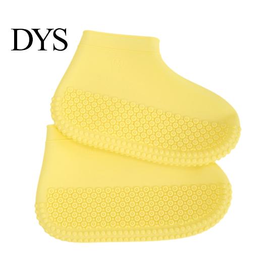 Silicone Shoe Protector 1 Pair Waterproof Rain Cover Non-Slip Reusable Overshoes Men Women Travel Outdoor Rain-proof Boot Shoes Guard