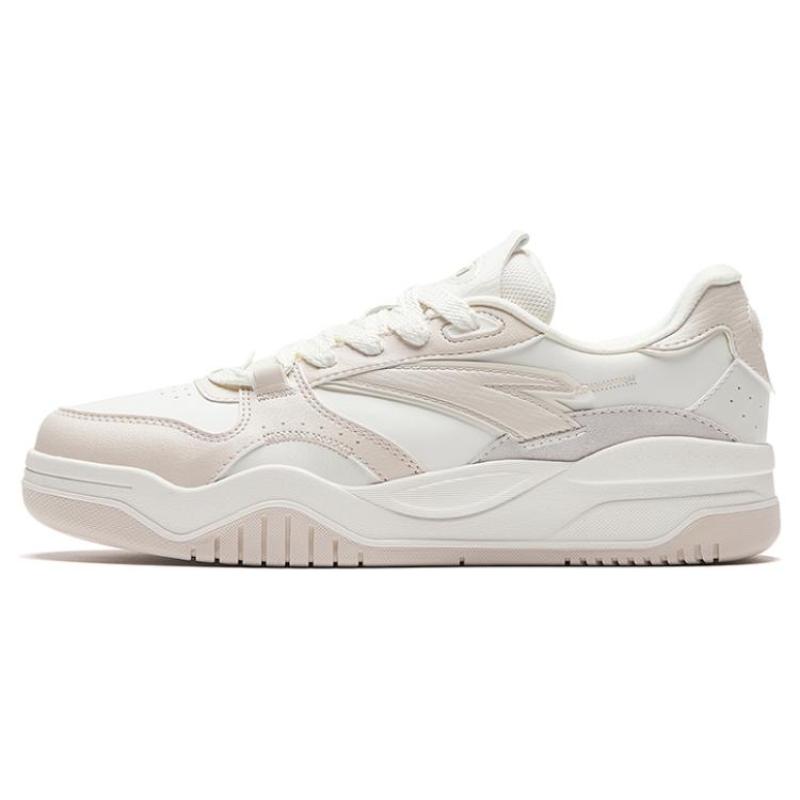 Anta Wave Shoes Wear-Resistant Low-Top Skateboard Shoes Women s White Sneakers 922348003-7 38