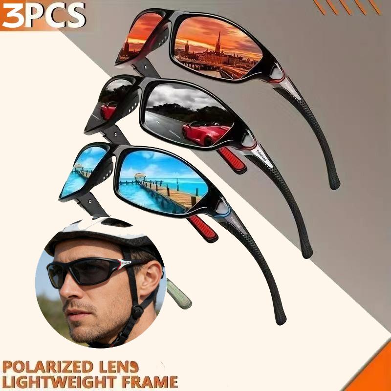 Polarisierte Angel-Sonnenbrille Herren Damen Sonnenbrille Angeln Camping Fahren Brillen Outdoor-Sportbrille UV400 Sonnenbrillen