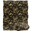 JQ Licensing Jl-Jp-Jq Silky Patterned Fishing Supersoft Blanket