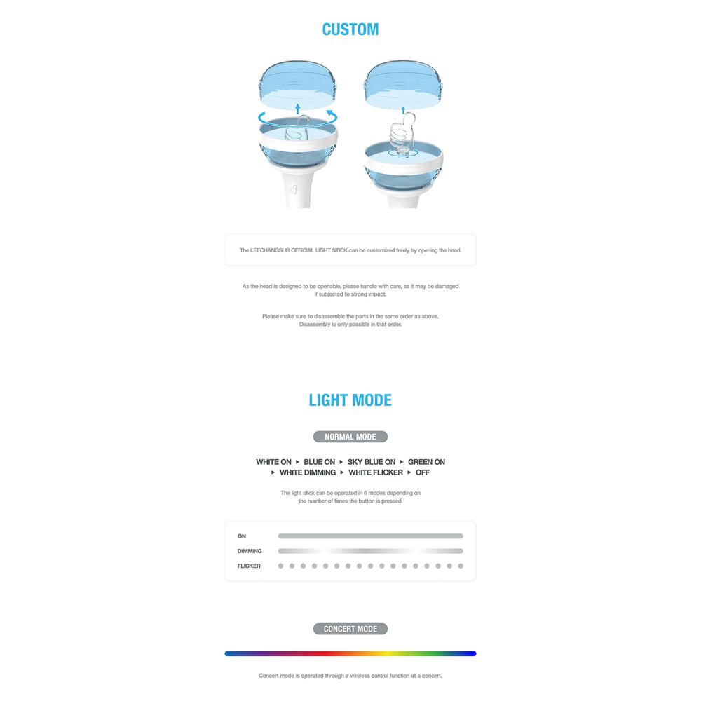 [Pre-order] LEECHANGSUB - Official Light Stick