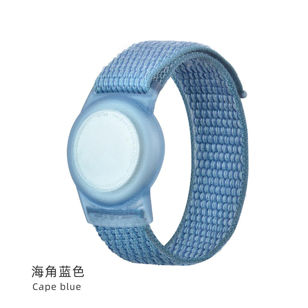 Nylon Strap for Apple AirTags Locator Kids Wristband Anti-Scratch Cover Accessories for Airtag Tracker Holder with Bracelet