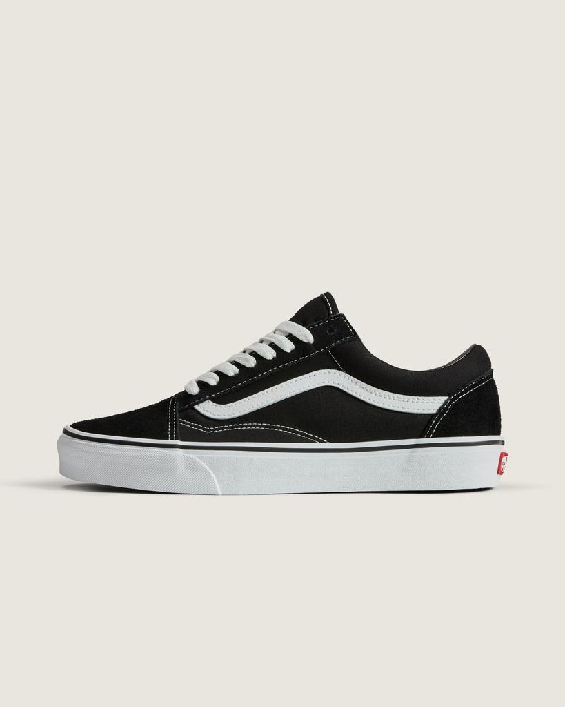 Vans Old Skool Sneakers, BlackWhite, Size 24.0 Cm