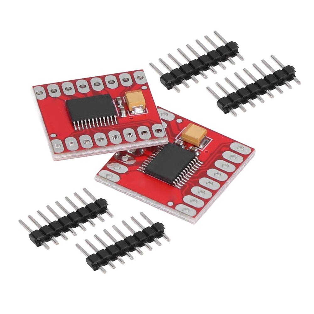 

2 Set TB6612FNG Motor Drive Module H Bridge Dual Driver DC Motor Drive Peak 3.2A Motor Driver Controller Step Motor Applications TB6612FNG