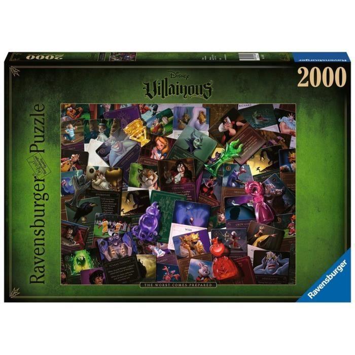 Puzzle 2000 p - Collection Disney Villainous - Ravensburger
