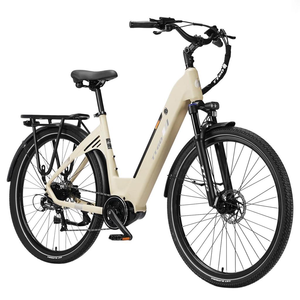 TTGO C7 SE All-Terrain High-end Electric Bicycle 36V18Ah Battery 28 Inch Wide Tires 250W Motor E- Mountain Bike With TowSeat