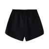 Trendy Loose Fit Five-Point Casual Shorts Women Shorts Black T11W432601ABK