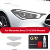 Car Headlight Protective Film Transparent Black TPU Sticker For Mercedes Benz CLA Class C118  CLA45 AMG CLA250 Accessories