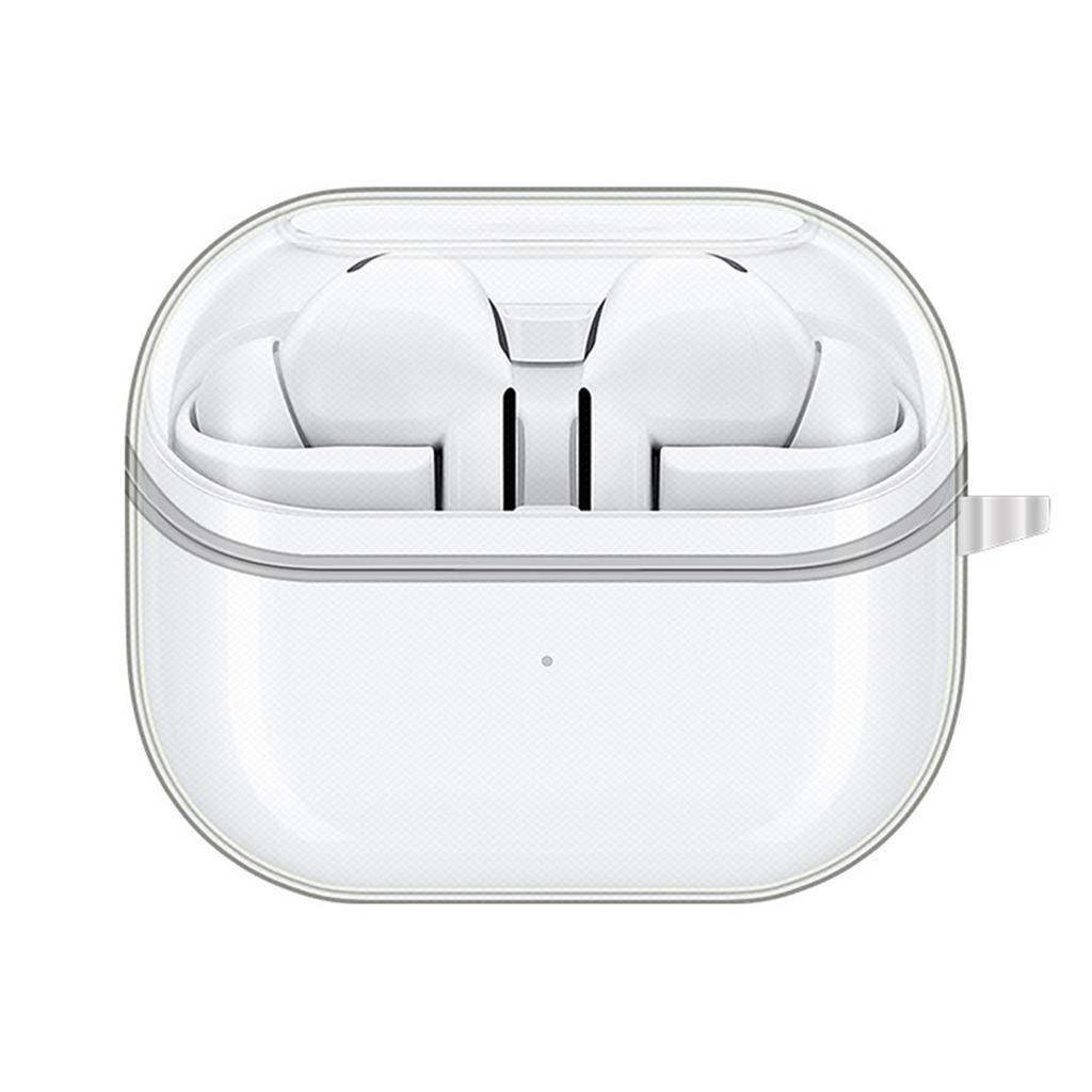 Clear Earbud Case Flexible Shock Absorption Earphone Storage Case Clear Protective Cover Thin for Galaxy Buds 3 Pro