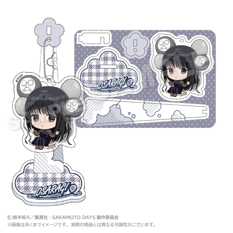 SAKAMOTODAYS Big Buddha Barunko Stand Keychain