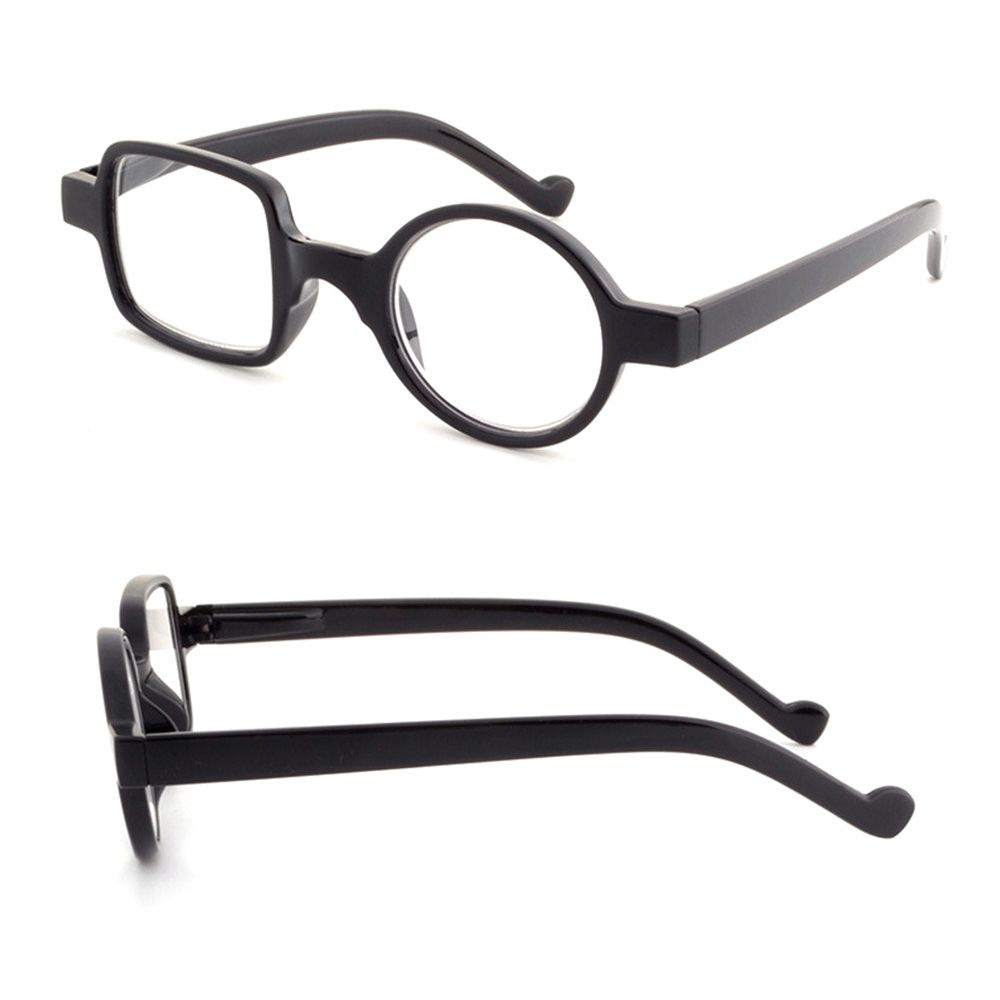 Fashion Design Irregular Square Round Frame Reading Glasses Men Women High-Definition Lens Presbyopia Eyewear Readers Glasses