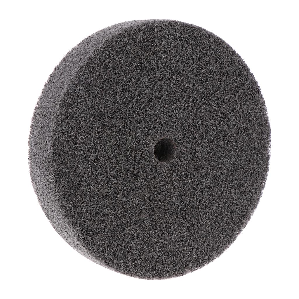 Nylon Fiber Polishing Buffing Pad Grinding Disc Wheel Abrasive Tool Disc Non-woven Unitized For CarHard Metal Wood Table