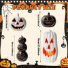 Pumpkins Lanterny Halloween Decorations Hollow Luminous Props Theme Parks Outdoor Scene