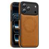 iPhone 17 Pro Max Premium Leather Magnetic Anti-Drop Full Coverage Case