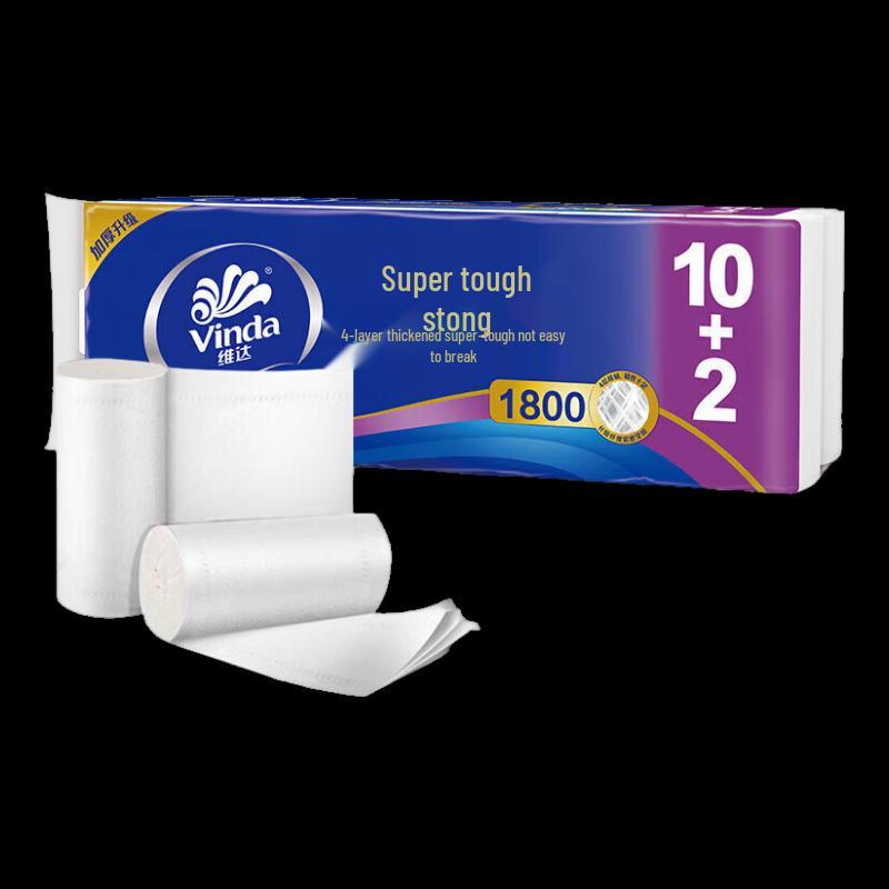 Vinda Ultra-Tough 4-Ply Coreless Toilet Paper