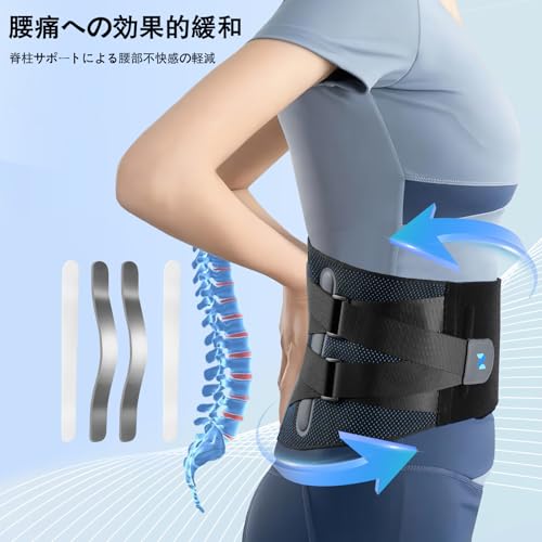NEENCA Lumbar Support, Lower Back Pain Relief, Adjustable Belt, Innovative Ergonomic Design with Lumbar Pad, Breathable Material (Unisex), Supports He