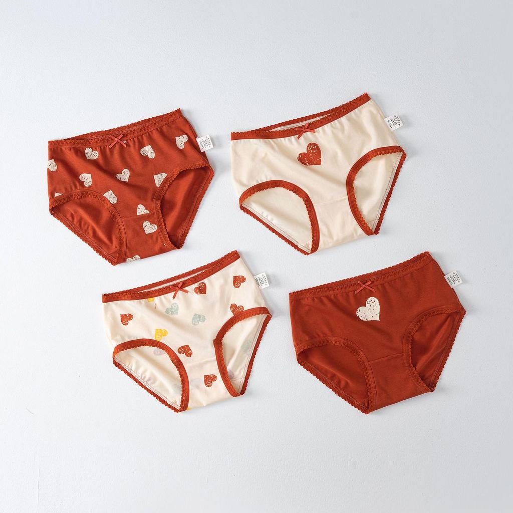 Girls' Custom Anti-Chafing Antibacterial Boxer Briefs & Triangle Shorts - 3 Pack
