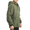 Puma Warm Fleece Sporty Hooded Jacket Men Jackets Green 530271-64