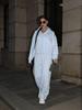 Women's 2-Piece Cotton Zip Up Hooded Sweatsuit Long Sleeve Pullover Jogger Set Casual Athletic Tracksuit